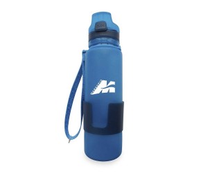 Botella flexible 650 ml Azul Marsupio